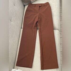 Brown Wide-Leg Trousers